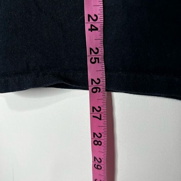 Poetic Justice Women’s Black Tupac Graphic Short Sleeve Tee Shirt Size Medium - Picture 6 of 7